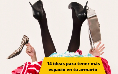 14 ideas para tener más espacio en tu tu armario